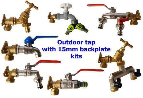 Outdoor garden tap mm - garden, tap+15