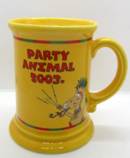 PARTY ANIMAL 2003 hungry horse tankard mug boxed