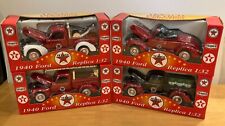 Set of 4 TEXACO ‘Old Timer Collection’ 1940 Die Cast Ford 1:32 Scale Vehicles