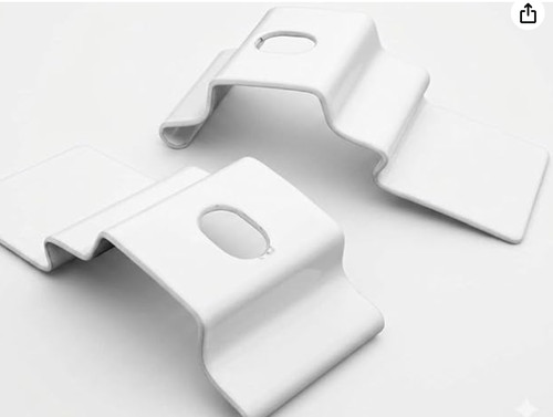 Vertical blind top fix bracket - vertical,
