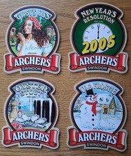 4 x PUMP CLIPS - ARCHERS
