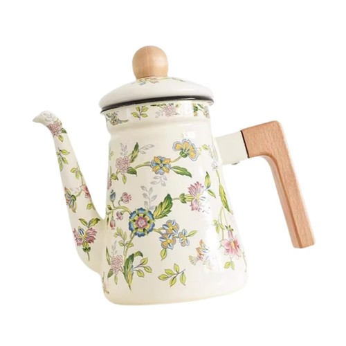 Enamel tea kettle - enamel,
