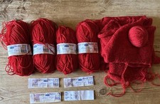Wendy Milano Crepe Double Knitting Solid Red 450g