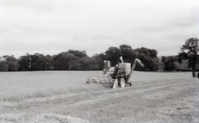 Vintage Massey Harris combine