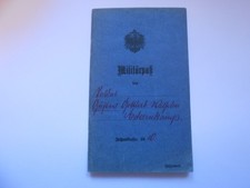 German  military service book