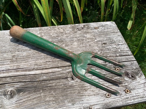 Vintage garden fork digger - vintage,