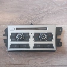 JAGUAR XF HEATER CONTROL UNIT FROM 2012 REG CAR .DAMAGED. SPARES OR REPAIR