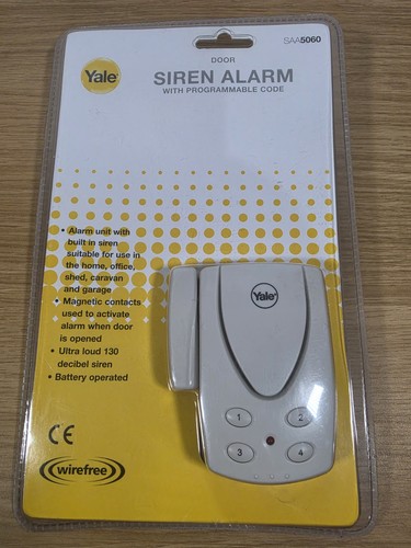 Yale siren door alarm - yale,