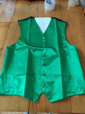  Mens Waistcoat Satin Plain Solid Formal Casual Wedding Vest