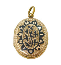 Victorian 9ct Gold Back &