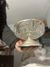 Mayell Glass And White Metal