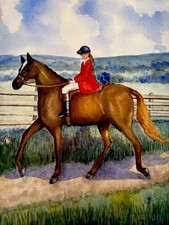Original 8x10 Watercolor