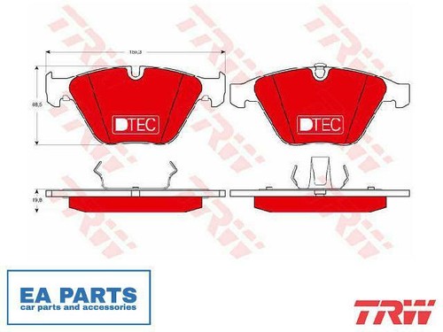 Brake pad set - brake, set,