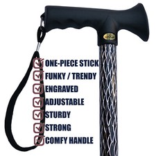 TAMAKA® Ladies Engraved Black