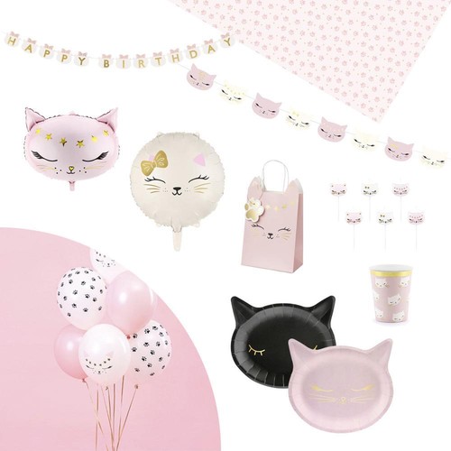 Cat birthday party theme - cat, |