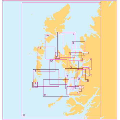 Admiralty small craft charts - craft,