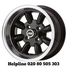 Mini 13x7 Alloy Wheels x 4 /