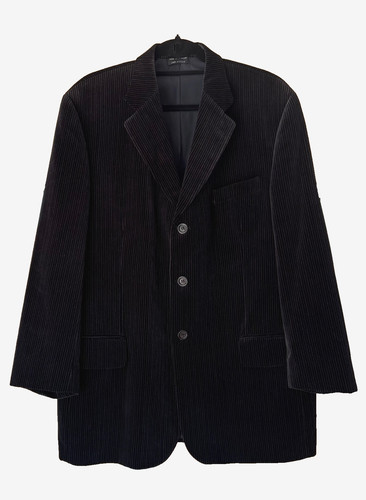 Next black velvet - next, pinstripe