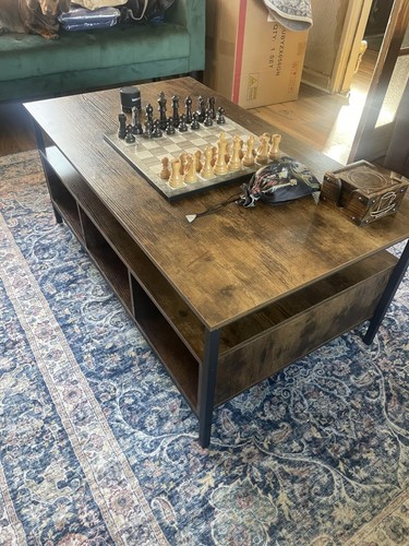 Rustic coffee table - coffee,