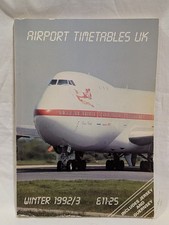 Airport Timetables UK Winter