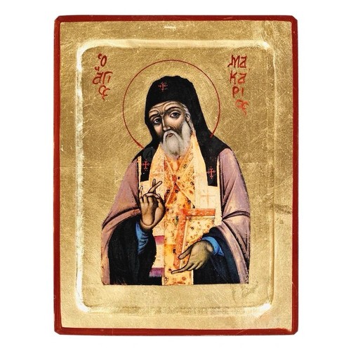 Icon makarios bishop of - of, st.
