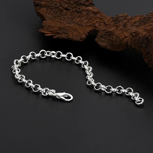 Solid 925 sterling silver 4mm - sterling,