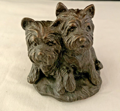 Westie puppies cold cast - 'westie,