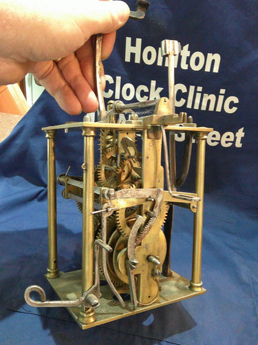 Birdcage longcase lantern rack - longcase,