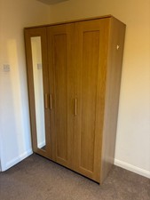 BRIMNES Wardrobe with 3 doors