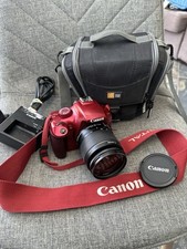 Canon EOS 1100D Special Edition Red - Strap, Protective Case, Battery & Charger