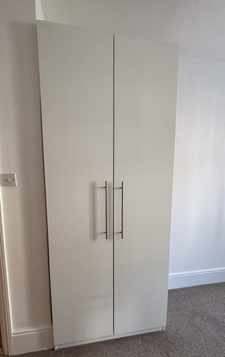 Ikea pax wardrobe - ikea, white