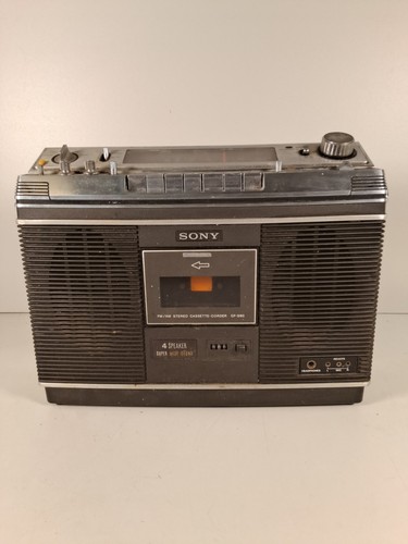 Sony 580 vintage am - cf-580, fm/am