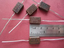 E4 Vintage RF Silver Mica Capacitors 750V Tube Valve Amplifier Audio Guitar Tone