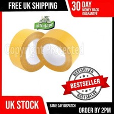 TWO ROLLS OF 10M DOUBLE SIDED