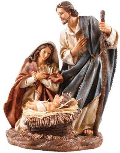 Large resin nativity holy - nativity,