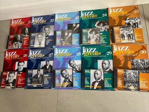 Jazz greats cds and magazines - greats,