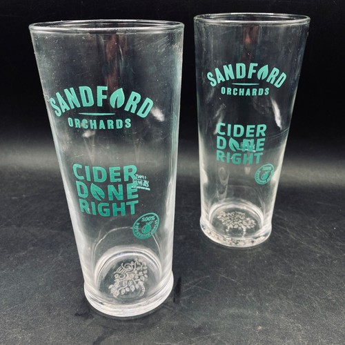 Sandford orchards pint glass - sandford,