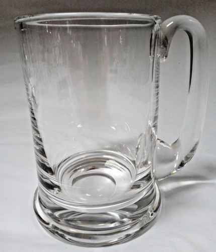 Antique glass tankard tavern - antique,