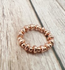 Rose Gold Ball Beaded Stretch