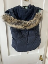 Jack Wills Navy Puffer Jacket