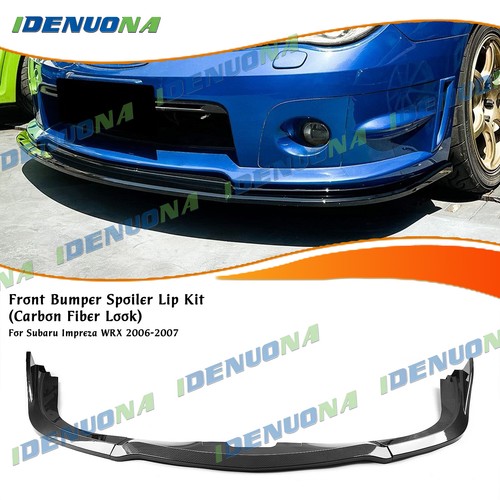 Carbon look front - front, bumper