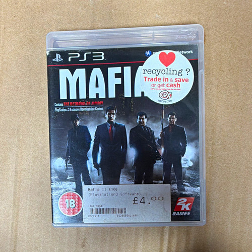 Mafia ps3 pal pegi 18 - pegi,