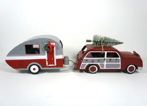 Retro style christmas decor - christmas,