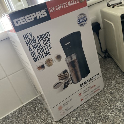 Geepas iced coffee - coffee, machine
