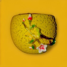 Yellow Lemon-Shaped Ceramic