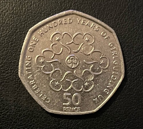 Girl guides 50p - guides,