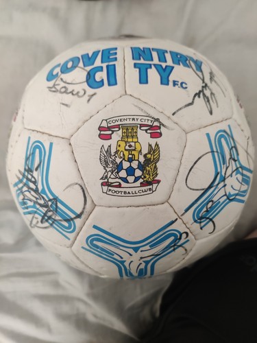 Coventry city autographed - coventry,