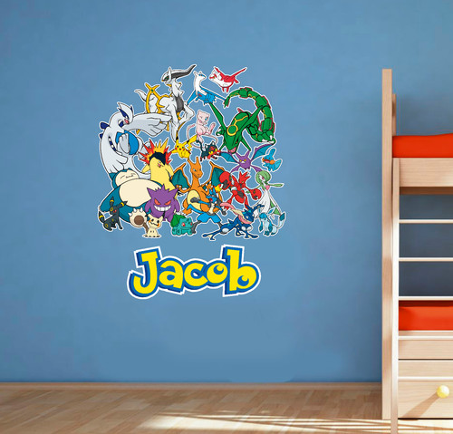 Custom personalised pokemon - personalised,