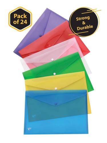 Eastlight plastic wallets - a4,