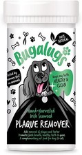 BUGALUGS Plaque Off Remover Dog Cat Dental Care Powder Removes Tartar Bad Breath
